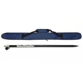 Baston Topografico de Fibra de Carbono Metrico para REACH RS+ REACH RS2