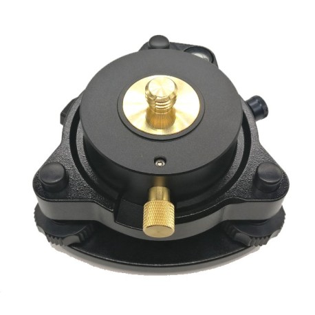 Base Nivelante (Tribach) con Base Giratoria, Plomada Optica y Nivel de Burbuja
