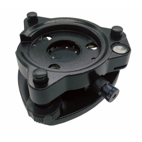 Base Nivelante Tribach con Plomada Optica y Nivel de Burbuja